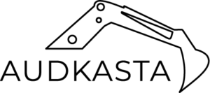 AUDKASTA logotipas